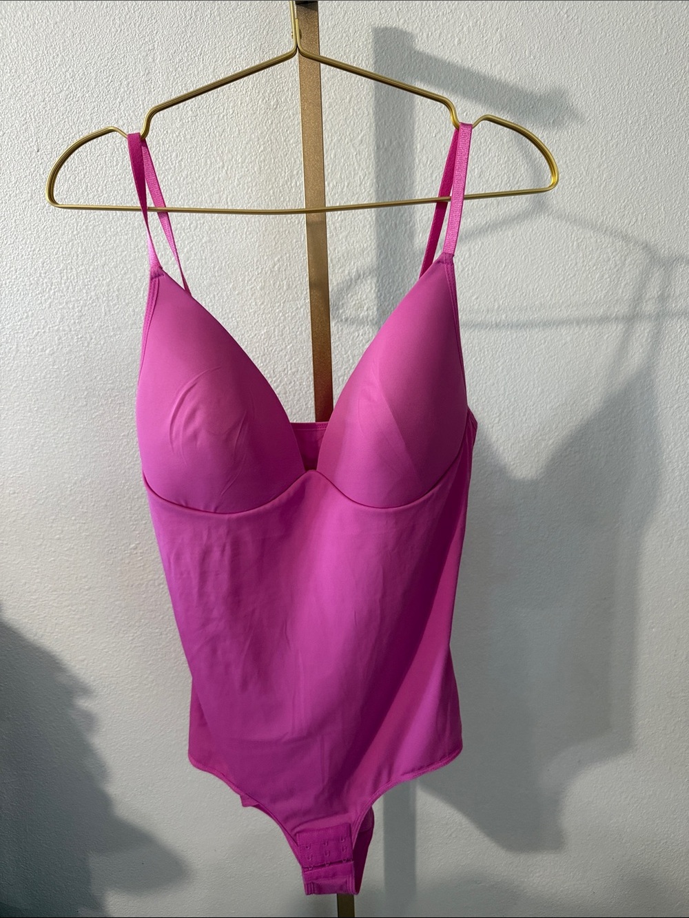 Bright Pink slimming body suit  - XL